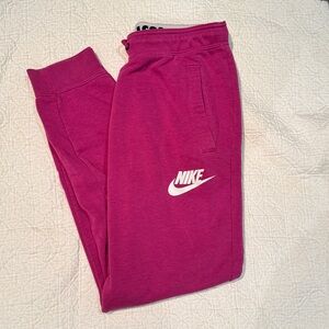 Nike Kids Fuchsia Joggers